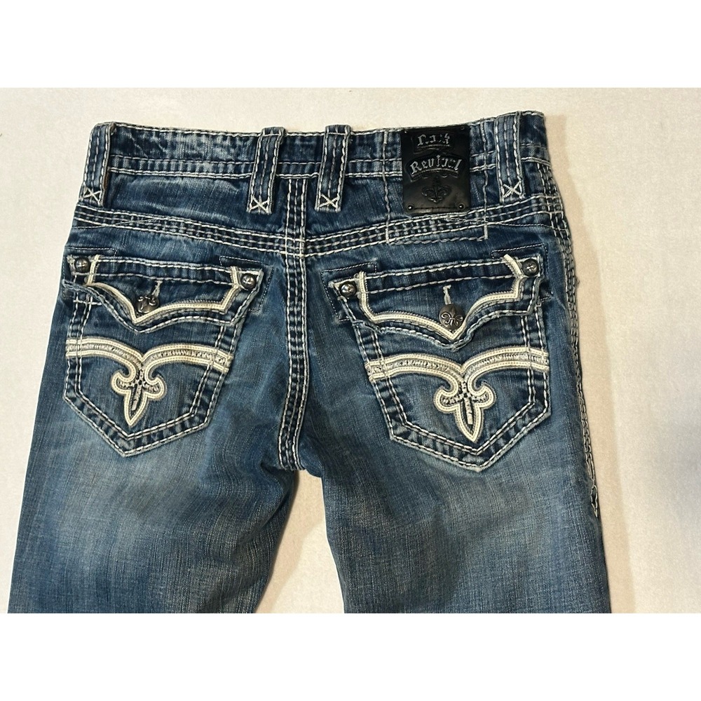 Rock Revival Blue Straight Jeans